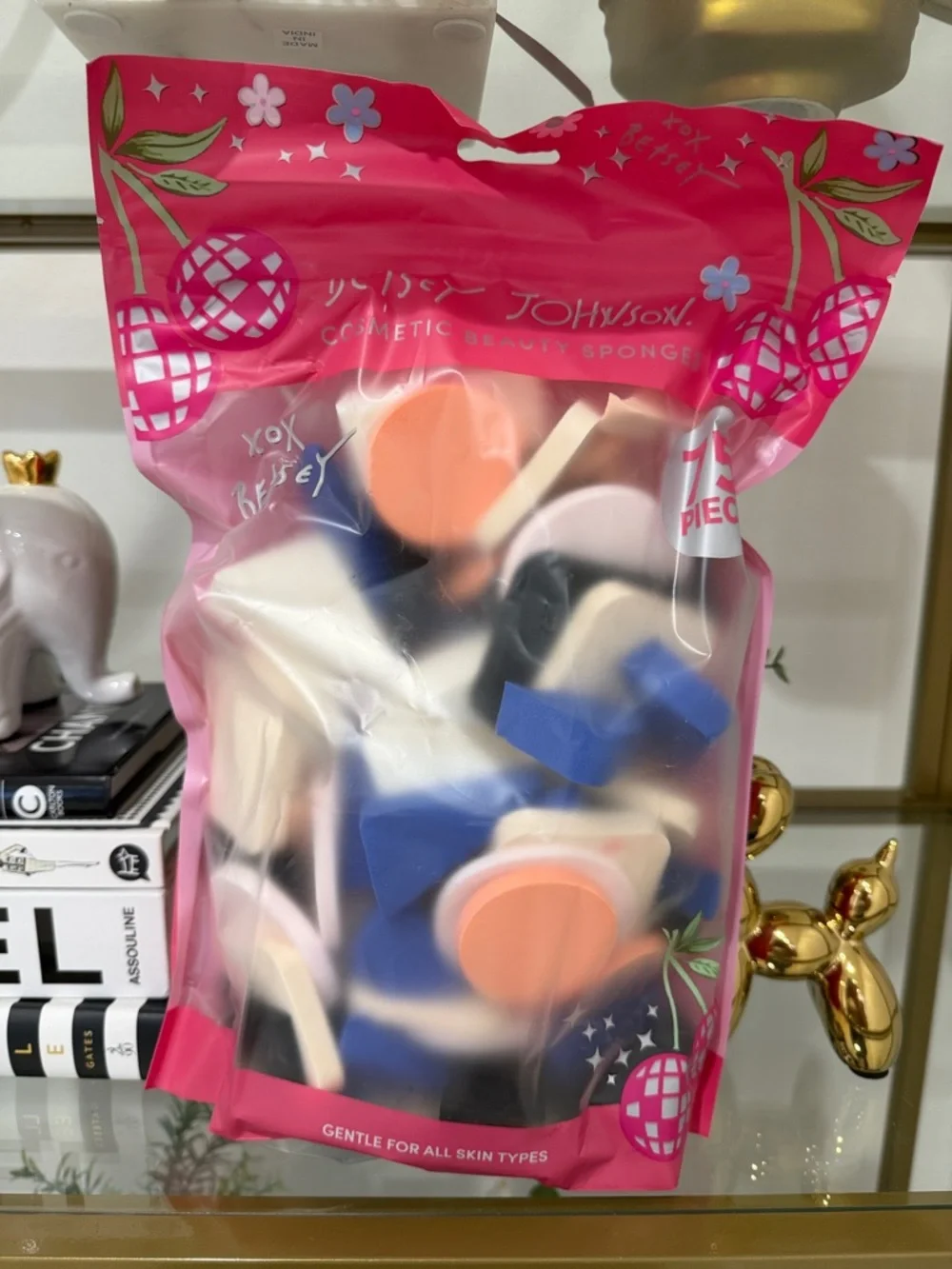 Betsey Johnson Makeup Sponge Set